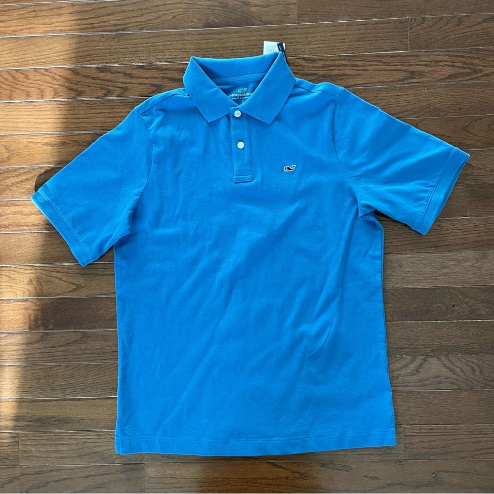 Vineyard Vines Boy’s Blue Polo
